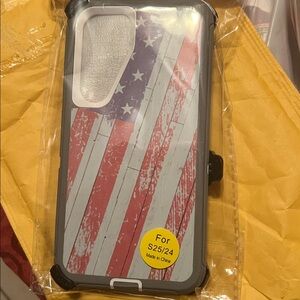 American Flag Phone Case for S25/24